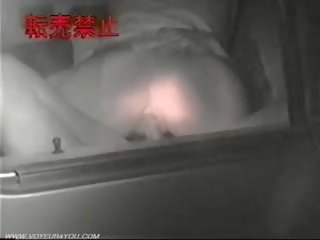 Sasakyan pagtatalik kunan ng larawan sa pamamagitan ng infrared camera maninilip